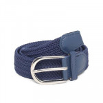 Unisex Blue Braided Belt