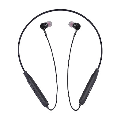 Black Solid Sting 3.0 wireless Neckband Headphones